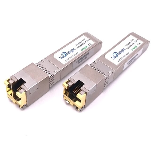 SFP Transceiver/Adapter , Copper SFP+ 10GB-T RJ45