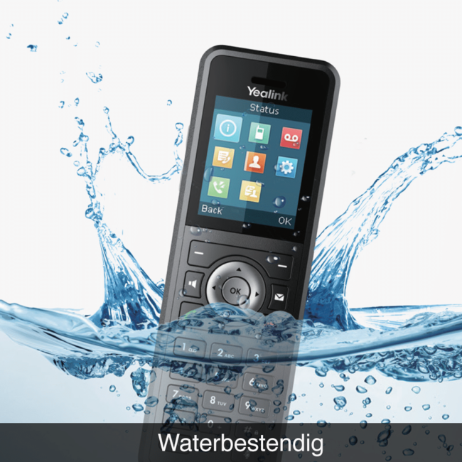 YEALINK W59R RUGGEDIZED HD IP DECT HANDSET (INCL. LADER)