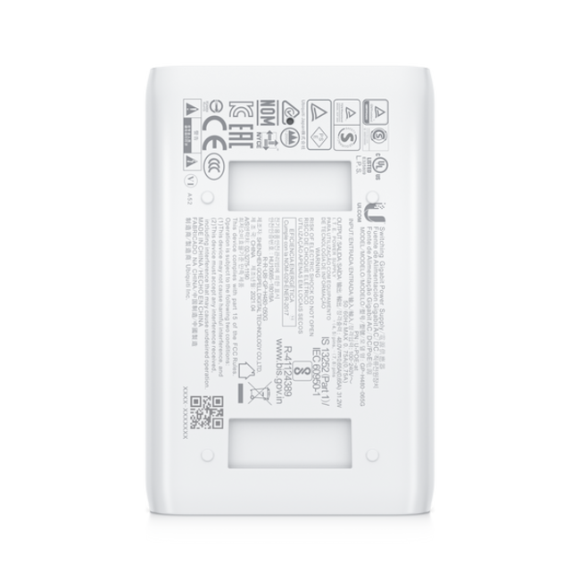 Ubiquiti POE+ Injector, 48V, 30W, Compact 802.3at PoE+ Injector