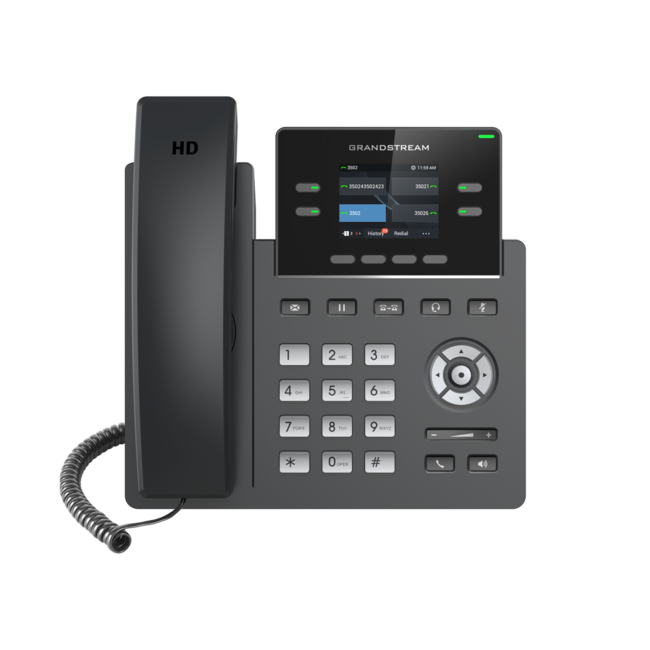 Grandstream GRP2612 2-line  IP Phone + adaptor