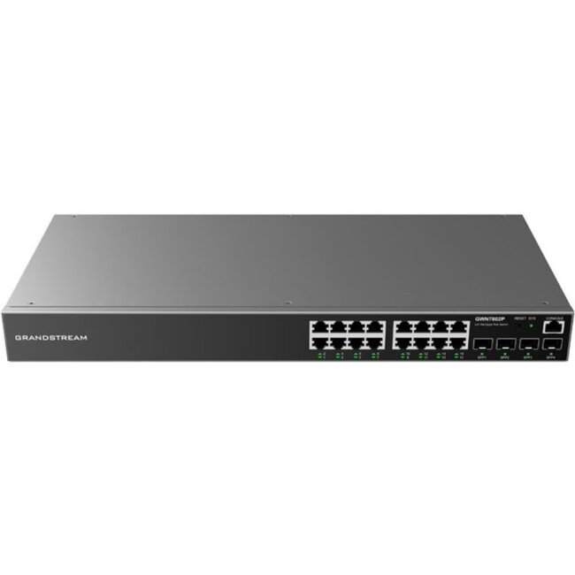 Grandstream GWN7802P  16-port PoE switch