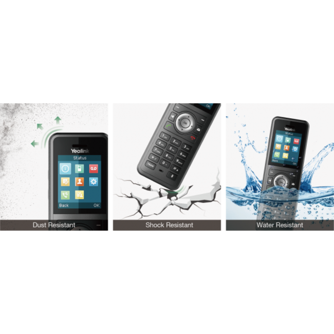 Yealink W79P DECT telefoon (Combi W59R handset & W70B Singlecell Basisstation)