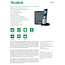 Yealink W76P DECT telefoon (Combi W56HR handset & W70B Singlecell Basisstation)