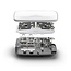 Zyxel WBE660S (WiFi) BE22K 4x4 MU-MIMO, Smart Antenna, Incl 1 year Nebula Pro, 1x1G & 1x1/2.5/5/10 GB LAN p