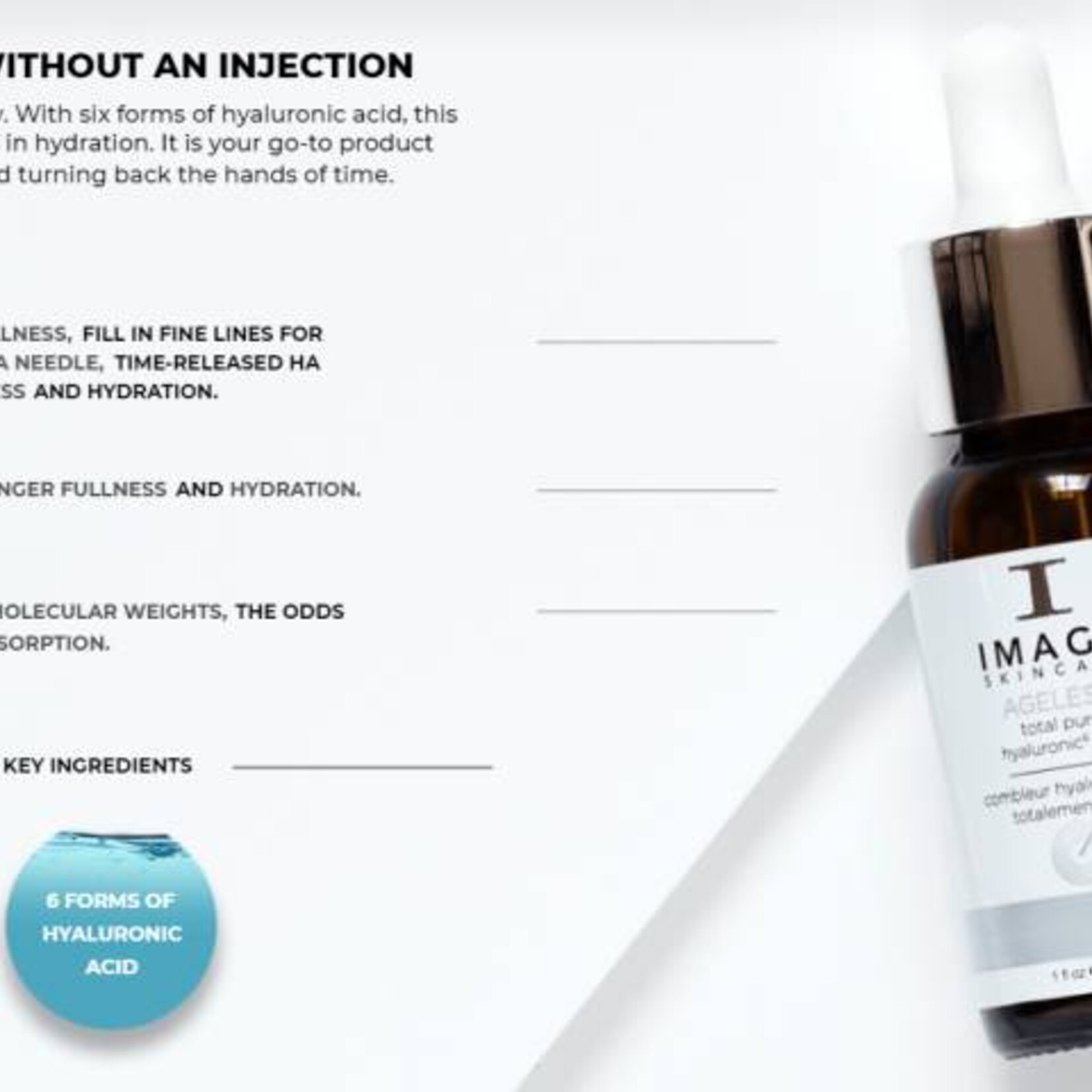 Image Skincare Ageless Total Pure Hyaluronic Filler