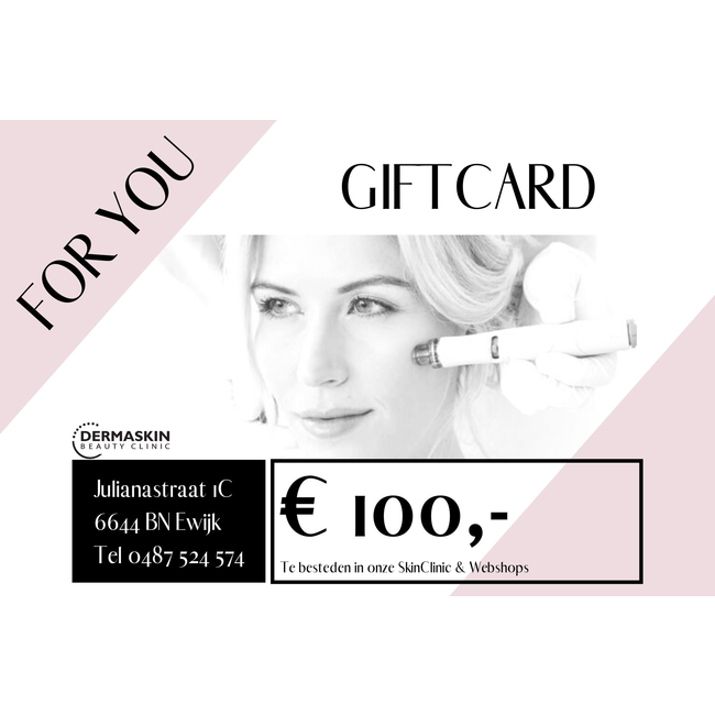 GIFTCARD t.w.v. € 100,-