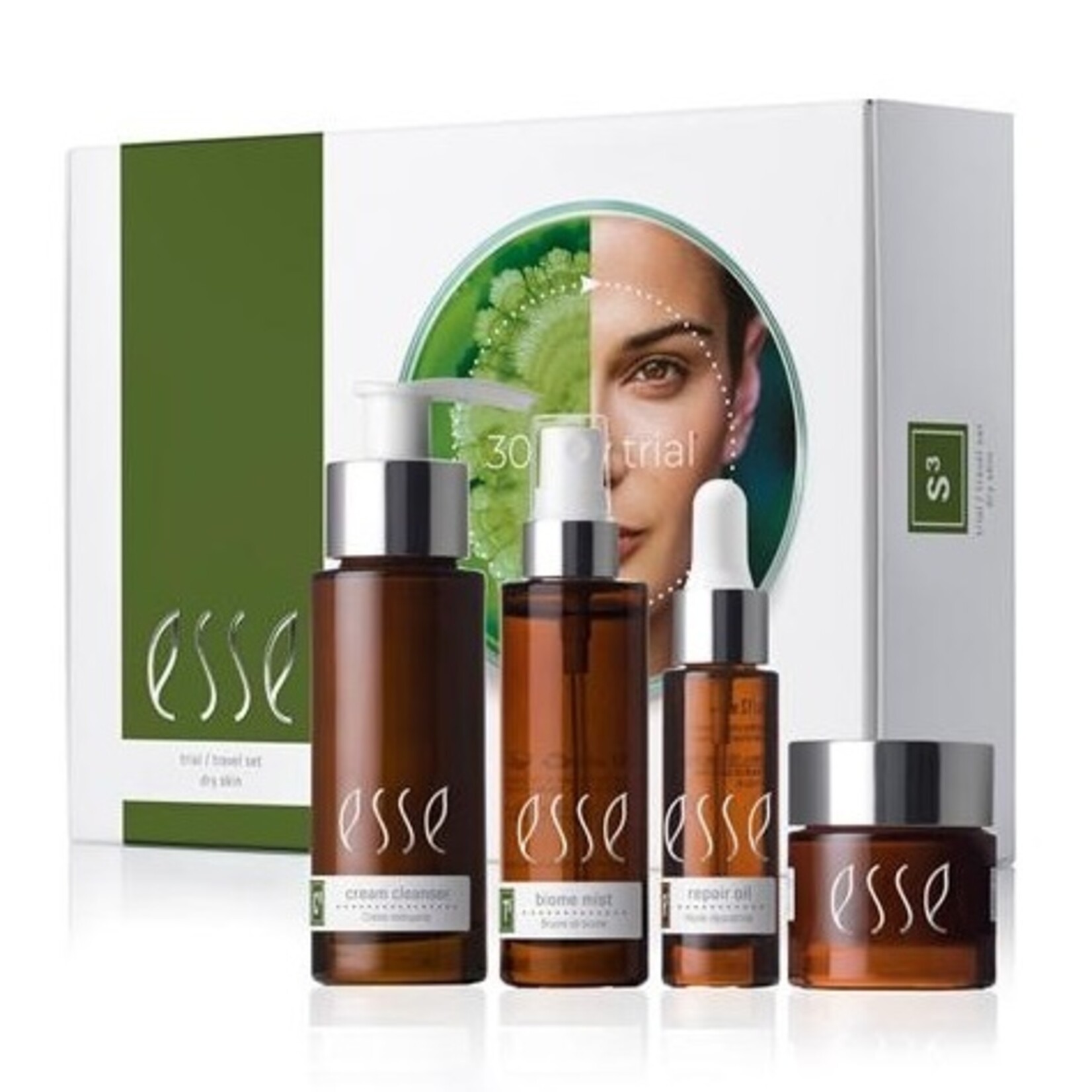 Esse Skincare Trial Travel Set - Dry Skin - Esse