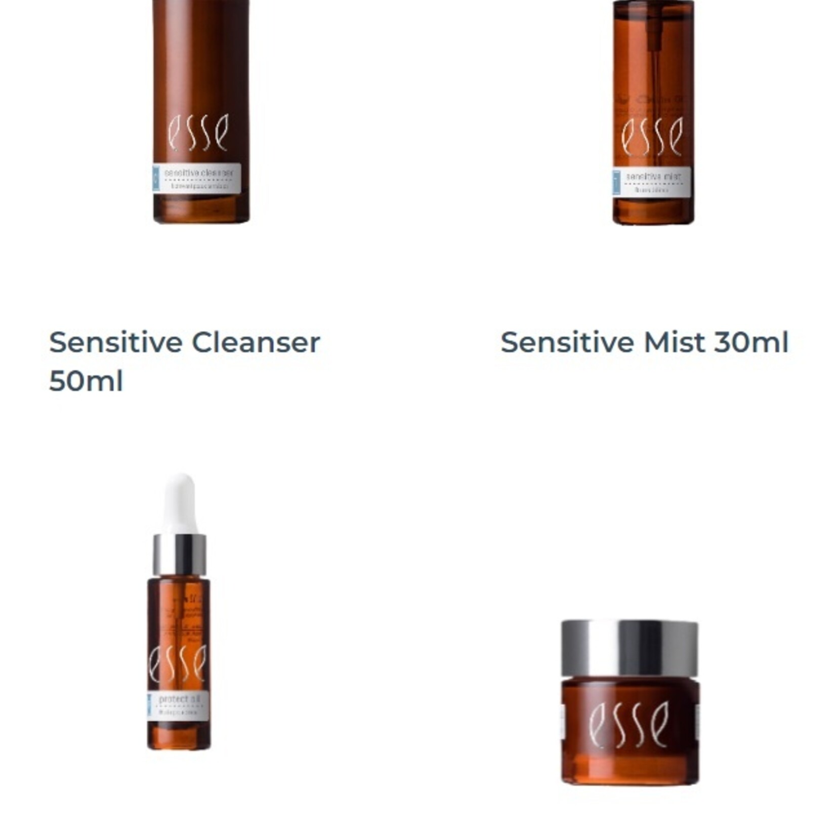 Esse Skincare Trial Travel Set - Sensitive Skin - Esse