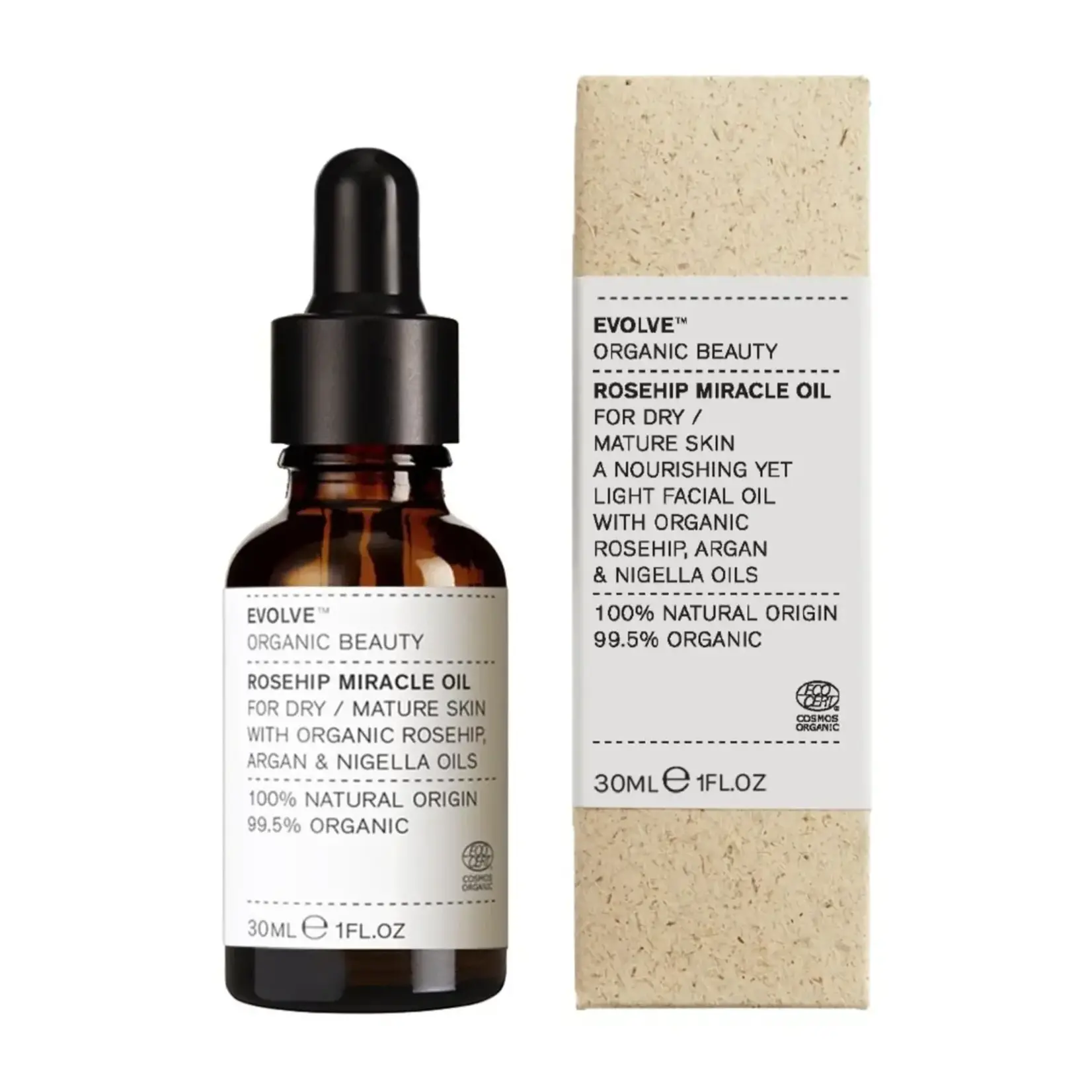 Evolve Organic Beauty Rosehip Miracle Oil - 30 ml - Evolve