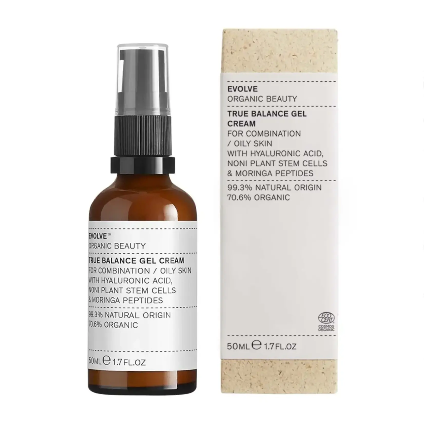 Evolve Organic Beauty True Balance Gel Cream - 50 ml - Evolve