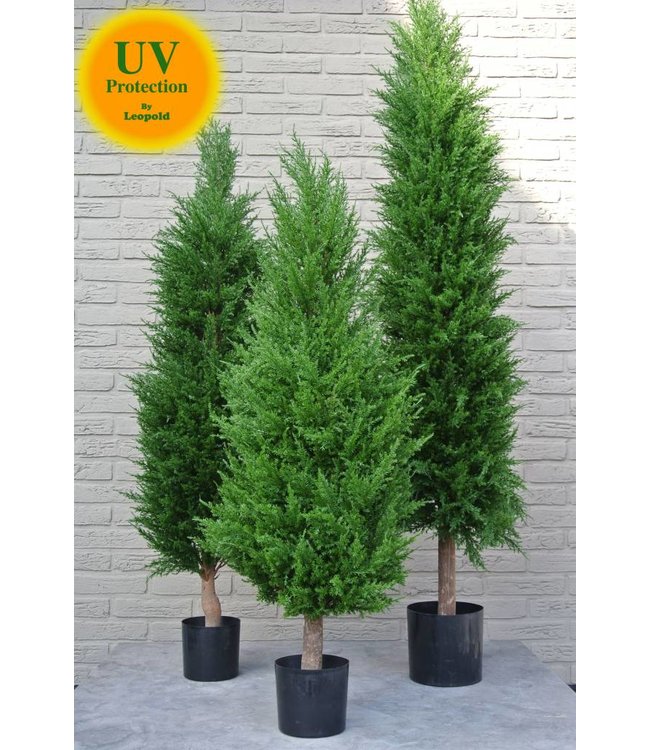 Realistic artificial conifer tree 120cm UV LeopoldFlora