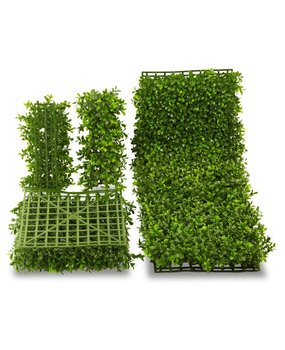 Artificial Boxwood corner x100 UV Artificial Boxwood corner x100 UV