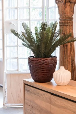 Kunst Palm Cycas 60 cm UV voor Balkon en Tuin