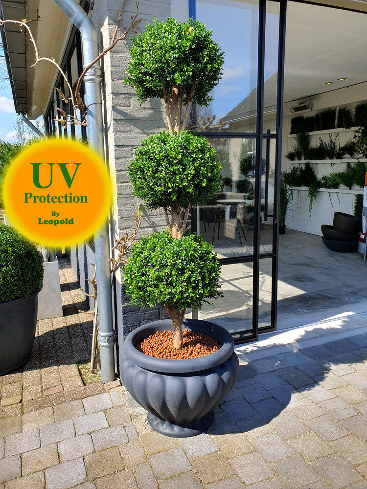 Outdoor Artificial Buxus Trio ball 175 cm UV protection Outdoor Artificial Buxus Trio ball 175 cm UV protection
