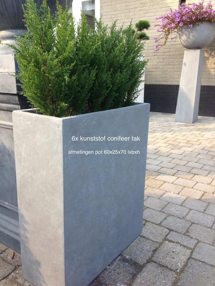 Outdoor artificial Conifer branch 45 cm with UV protection