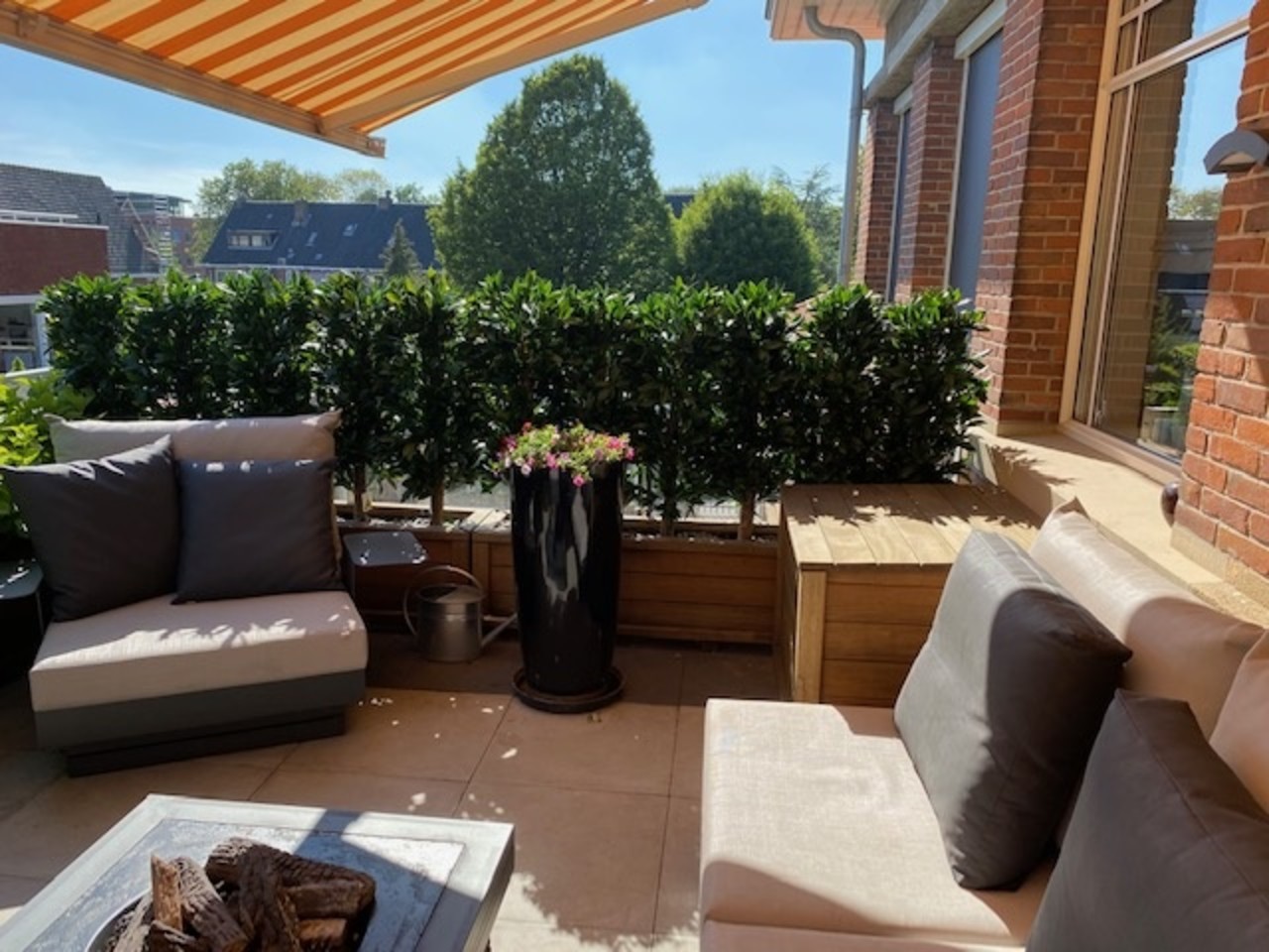 Artificial outdoor Laurel tree 120 cm UV-protected Artificial outdoor Laurel tree 120 cm UV-protected