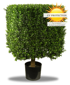 Artificial Boxwood Cube 50 cm UV Artificial Boxwood Cube 50 cm UV