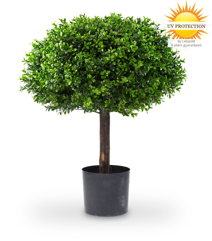 Kunstplant Buxus 1/2 bol 65 cm UV Kunstplant Buxus 1/2 bol 65 cm UV