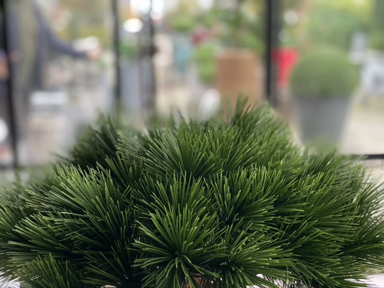Klein kunstboompje  Pinus Bonsai 55 cm voor buiten Klein kunstboompje  Pinus Bonsai 55 cm voor buiten