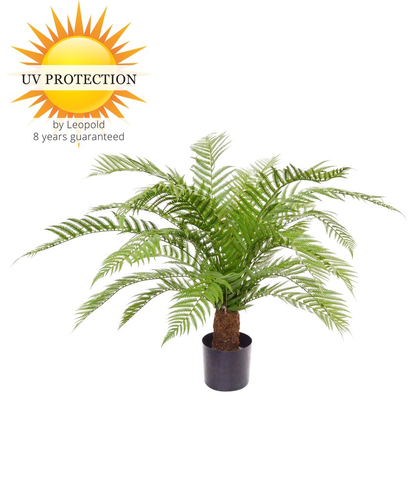 Outdoor Artificial Fern XXL 80 cm UV protected in pot Outdoor Artificial Fern XXL 80 cm UV protected in pot
