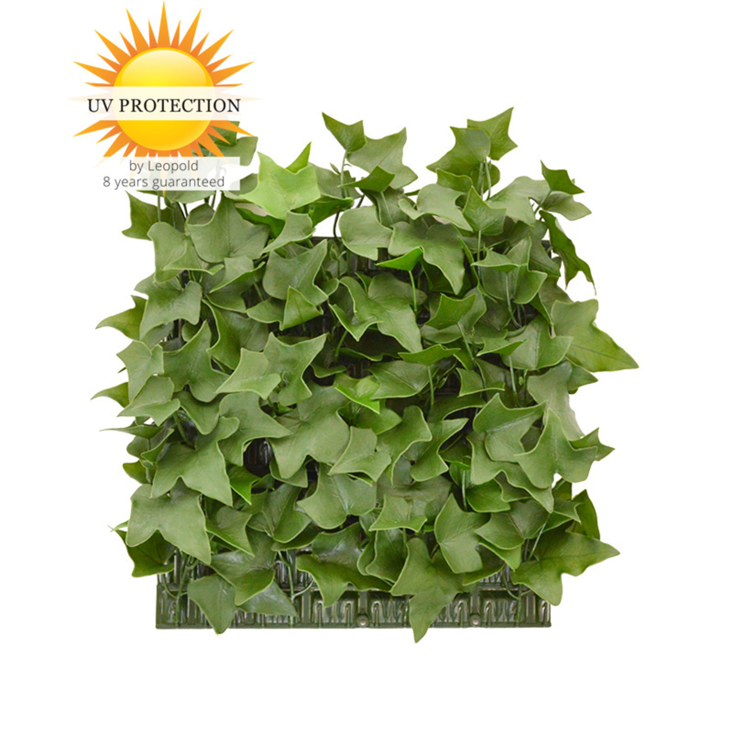 Artificial ivy mat for fence or gardenscreen