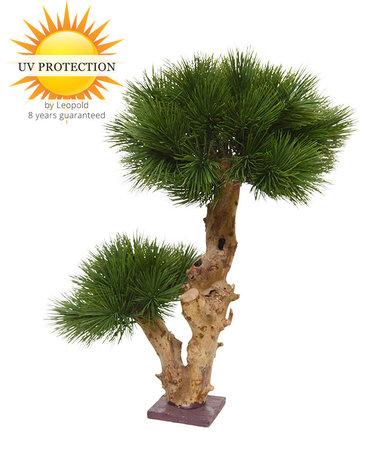 Klein kunstboompje  Pinus Bonsai 55 cm voor buiten Klein kunstboompje  Pinus Bonsai 55 cm voor buiten