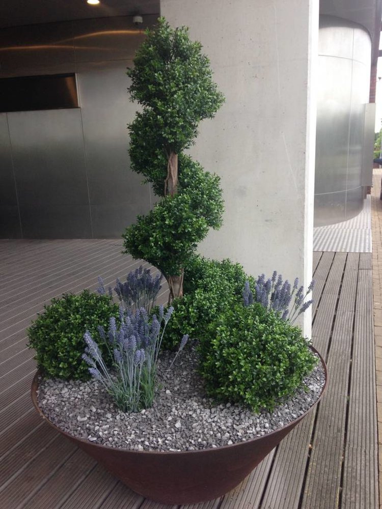 Hoge Kunststof buxus Spiraal boom 170 cm UV Hoge Kunststof buxus Spiraal boom 170 cm UV