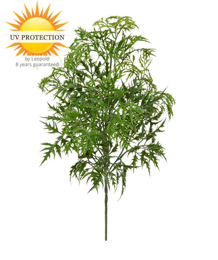 Outdoor Artificial Ming Aralia branch 50 cm UV Outdoor Artificial Ming Aralia branch 50 cm UV