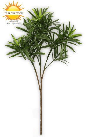 Groene kunsttak Podocarpus 55 UV Groene kunsttak Podocarpus 55 UV