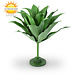 Agave kunst vetplant 50 cm UV Agave kunst vetplant 50 cm UV