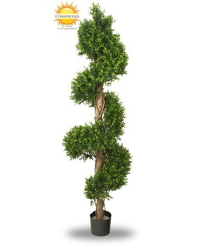 Artificial Boxwood spiral 170 cm UV Artificial Boxwood spiral 170 cm UV