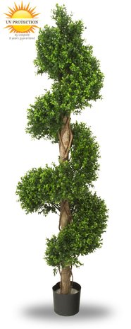 Artificial outdoor Boxwood Spiral tree 170 cm UV protection Artificial outdoor Boxwood Spiral tree 170 cm UV protection