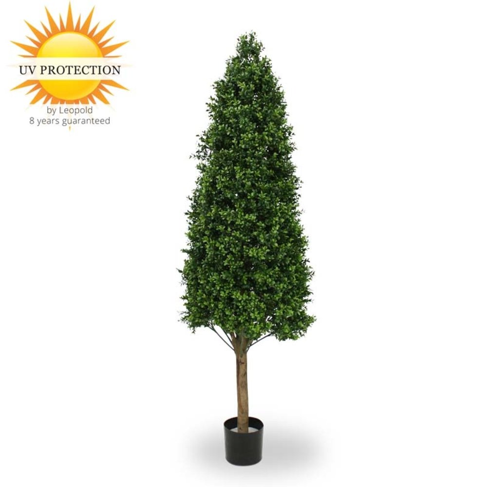 Tall Artificial Buxus Pyramid