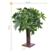 Schefflera artificial plant on mini stem 50 cm UV Schefflera artificial plant on mini stem 50 cm UV