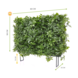 Artificial outdoor Schefflera hedge on frame with UV protection Artificial outdoor Schefflera hedge on frame with UV protection