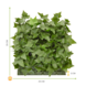 Artificial outdoor Ivy mat 25x25 cm UV protected Artificial outdoor Ivy mat 25x25 cm UV protected