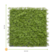 Artificial moss mat 50x50 cm UV for outdoors Artificial moss mat 50x50 cm UV for outdoors