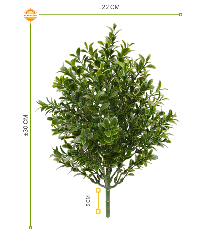 Artificial outdoor Boxwood bush 30 cm UV