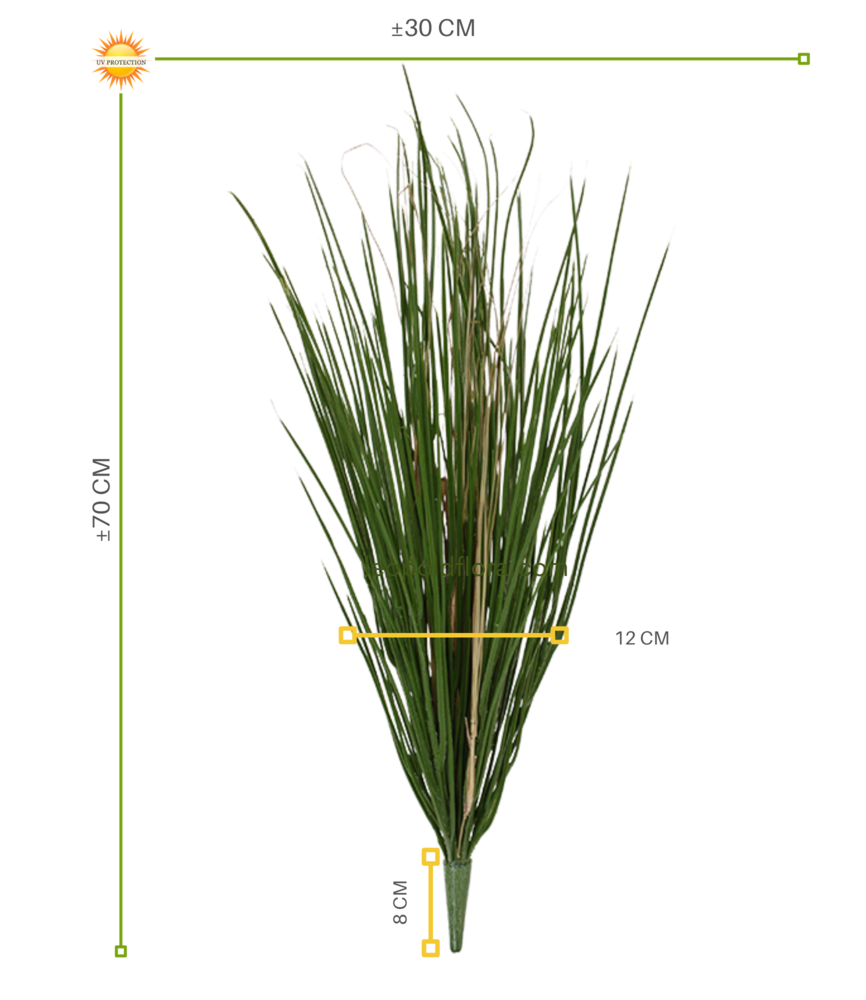 Kunst grasplant steker 70 cm UV Kunst grasplant steker 70 cm UV