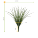 Artificial outdoor grass plant bouquet 40 cm UV Artificial outdoor grass plant bouquet 40 cm UV