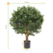 Artificial outdoor Ilex ball 55 cm UV with UV protection Artificial outdoor Ilex ball 55 cm UV with UV protection