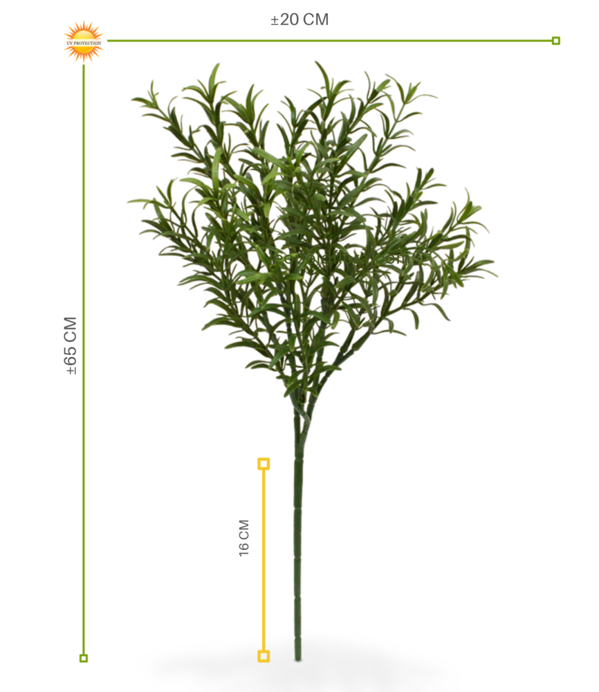 Kunsttak Rozemarijn 40 cm UV Kunsttak Rozemarijn 40 cm UV