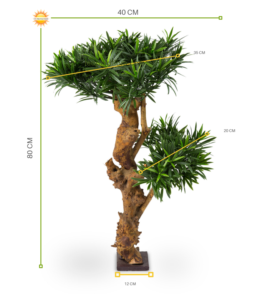 Design Kunstplant Podocarpus 70 cm UV Design Kunstplant Podocarpus 70 cm UV