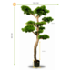 Luxury outdoor artificial Pinus Bonsai tree XL with UV protection Luxury outdoor artificial Pinus Bonsai tree XL with UV protection
