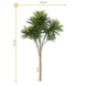 Outdoor artificial Podocarpus branch 55 cm UV protected Outdoor artificial Podocarpus branch 55 cm UV protected
