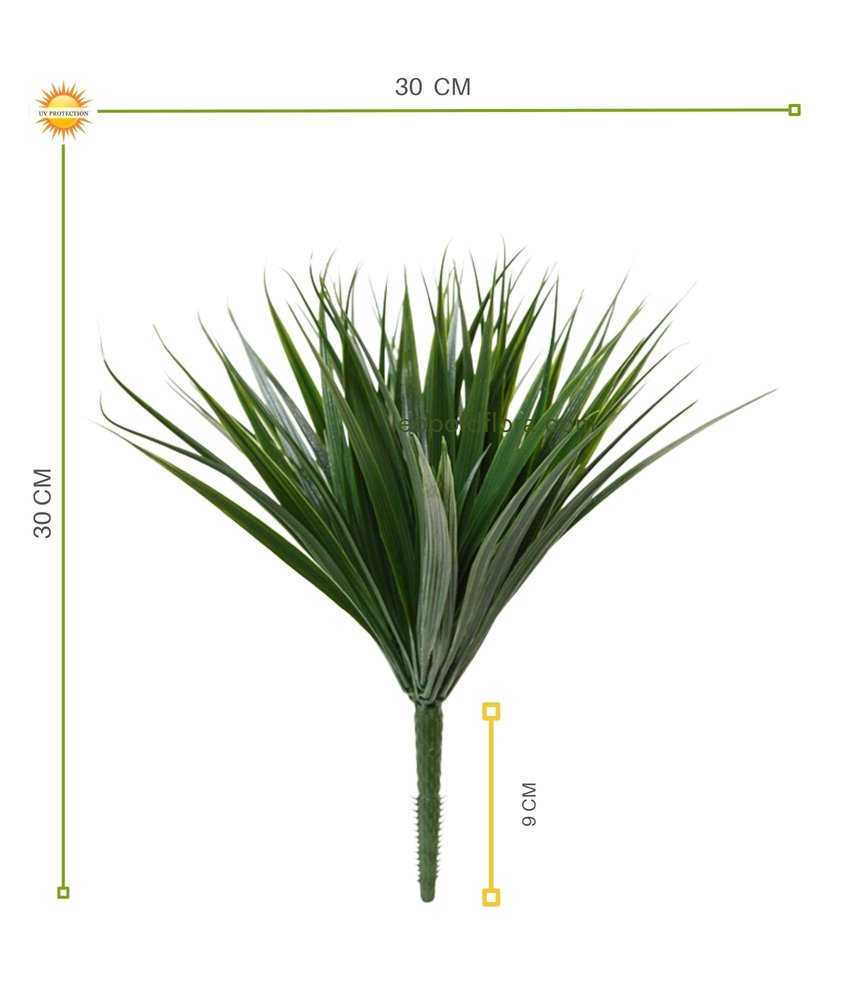 Low Artificial grass bouquet 30 cm UV Low Artificial grass bouquet 30 cm UV