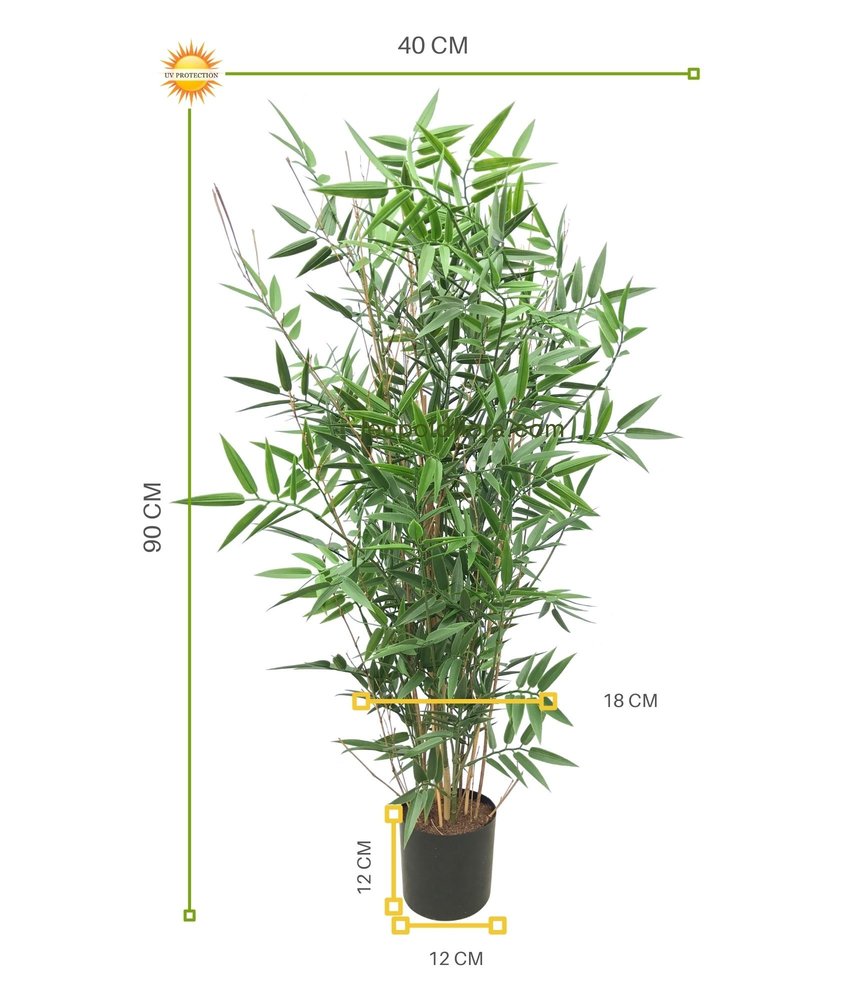 Artificial outdoor Bamboo plant 90 cm UV-protected Artificial outdoor Bamboo plant 90 cm UV-protected