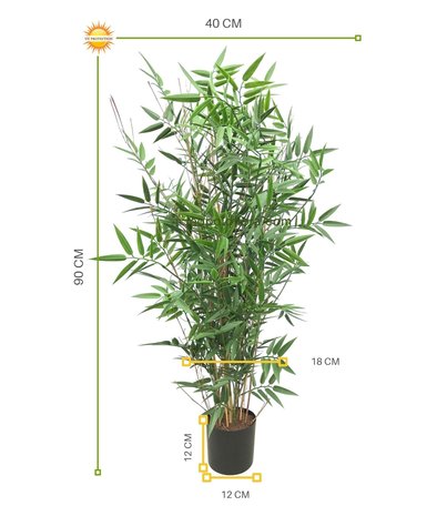 Artificial outdoor Bamboo plant 90 cm UV-protected Artificial outdoor Bamboo plant 90 cm UV-protected