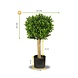 Outdoor artificial Boxwood ball on trunk 25 cm UV protected Outdoor artificial Boxwood ball on trunk 25 cm UV protected