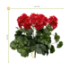 Outdoor artificial Geranium XL red uv-proof Outdoor artificial Geranium XL red uv-proof